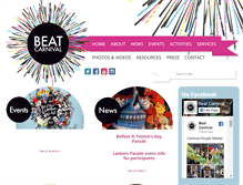 Tablet Screenshot of beatcarnival.com